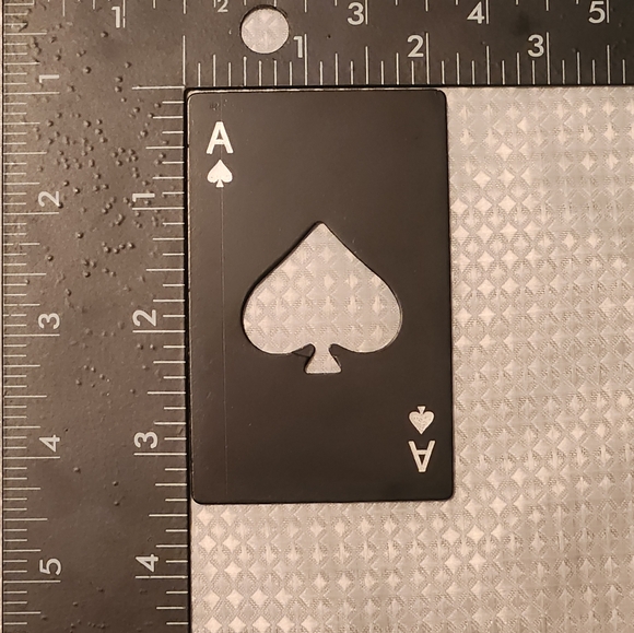 Ace of Spades Bottle Opener New - Picture 2 of 2